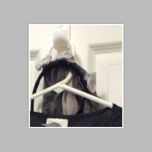 Halloween Costume Cemetery Bride costume Gown veil headpiece Size 12-14 - Picture 3 of 5